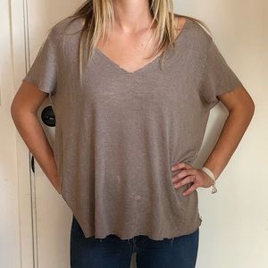 Taupe Urban Outfitters T-Shirt